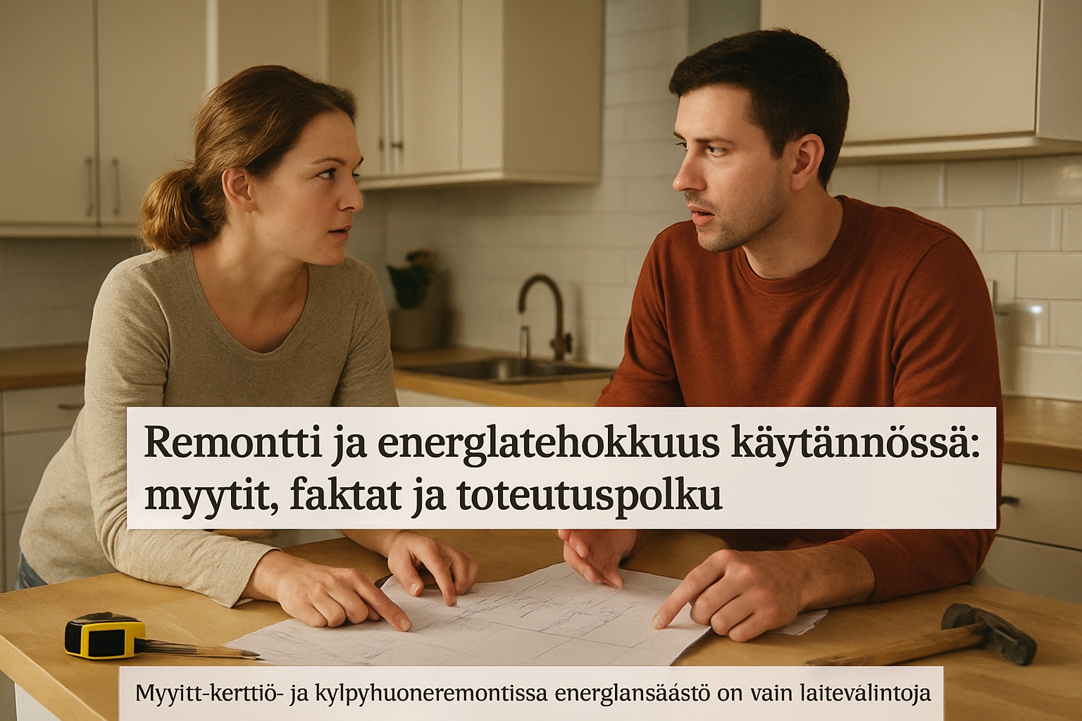 Remontti ja energiatehokkuus käytännössä: myytit, faktat ja toteutuspolku